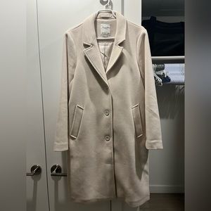 Abercrombie & Fitch Wool Blend Dad Coat